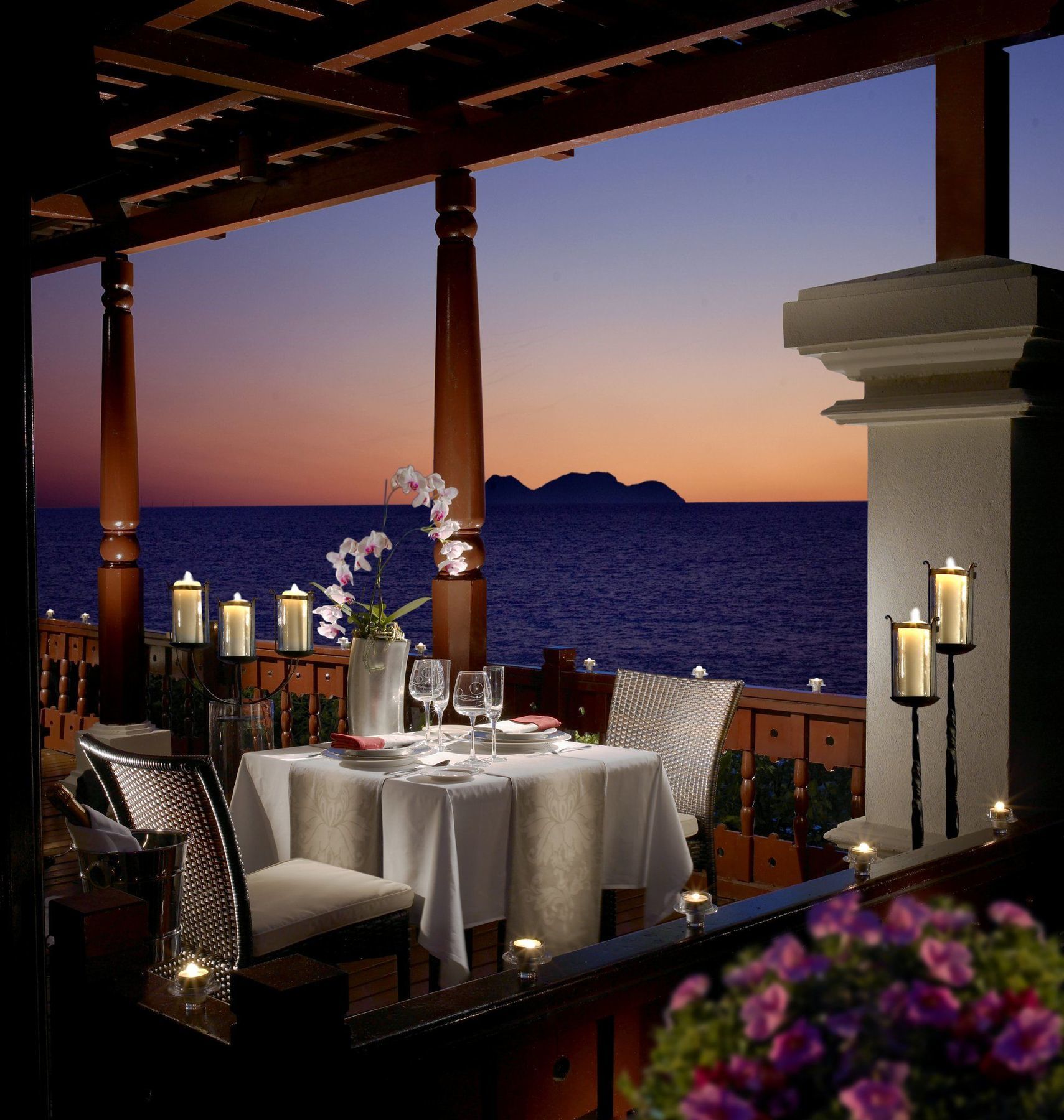 منتجع تانجونج جارا دونجون المطعم الصورة The Four Seasons Resort